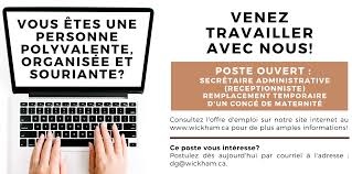 offre emploi secretaire