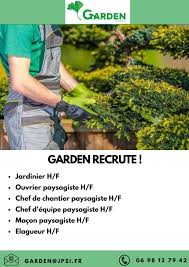 emploi jardinier