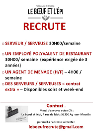 annonce recrutement