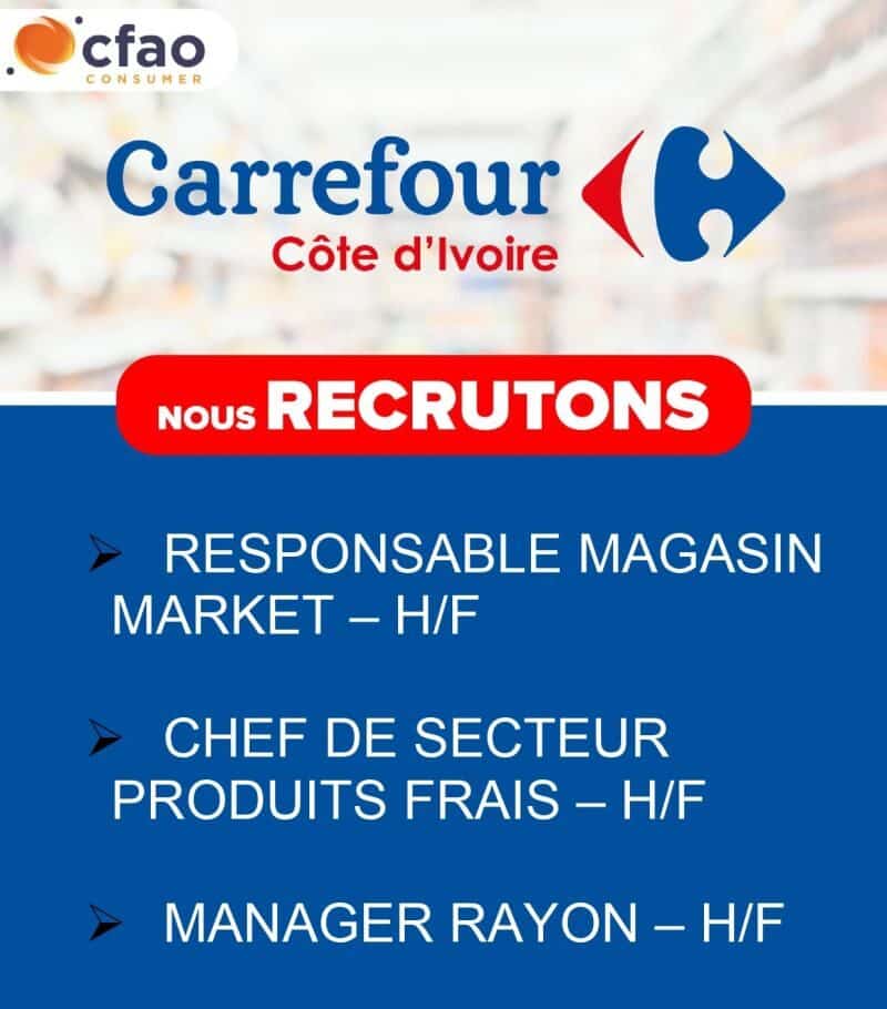 carrefour recrutement