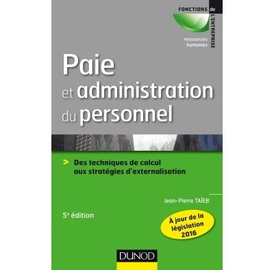 administration du personnel et gestion des ressources humaines